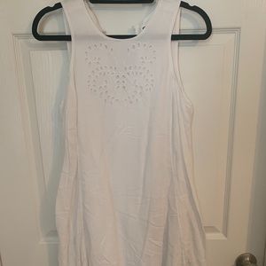 Old Navy white eyelet coverup
